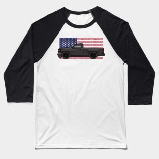 Black USA Baseball T-Shirt